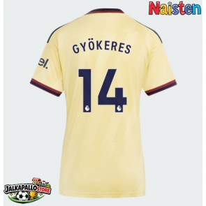 Arsenal Viktor Gyokeres #14 Kolmaspaita Naisten 2026-27 Lyhythihainen